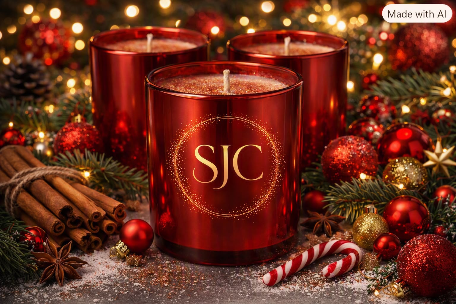 Crimson Gingerbread by SJC Home Fragrance