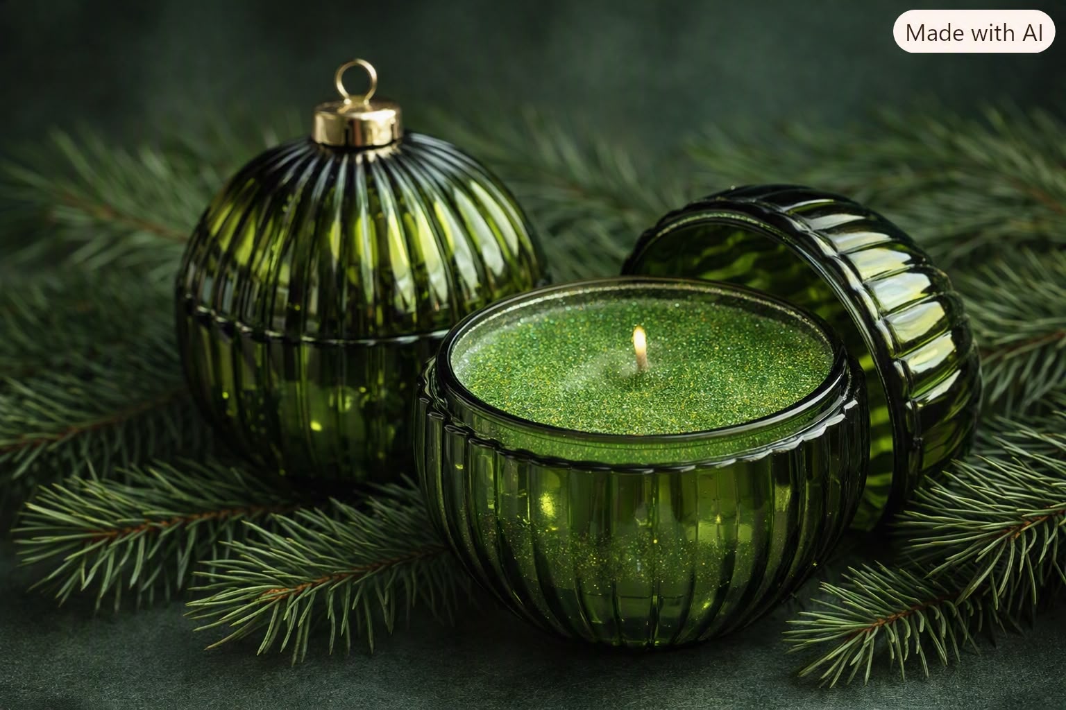 Frosted Pine Keepsake by SJC Home Fragrance